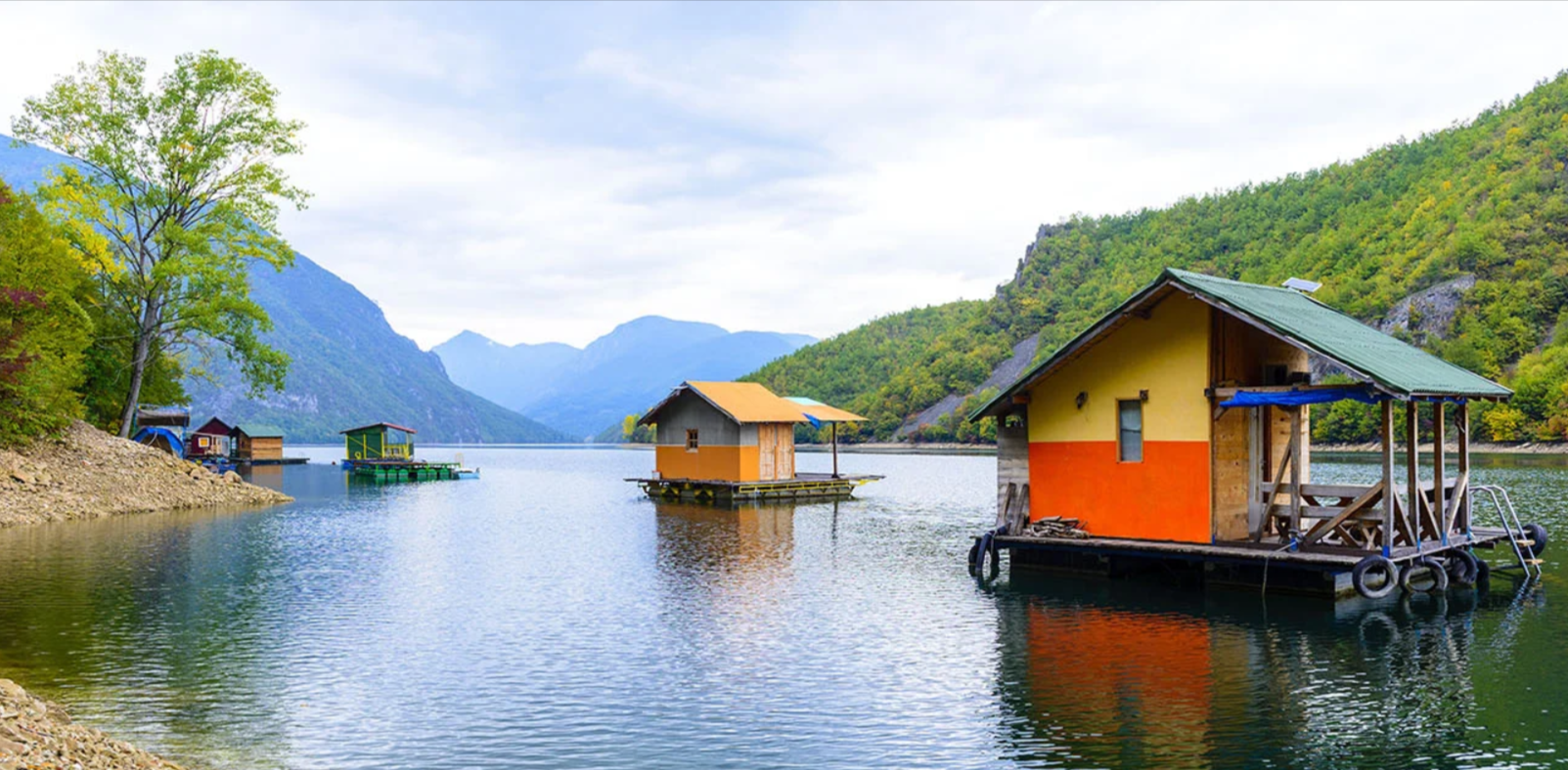 Discover the Peaceful Vibe of Lake Perućac for Fishing, Boating, and Nature